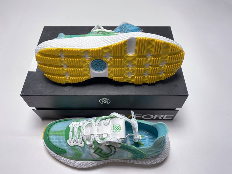 G/Fore Ripstop MG4X2 Golf Shoes Sardinia Green Men's SZ 9.5 (G4MS23EF46)