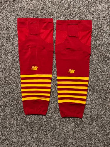 University Of Denver Red New Balance Senior Socks Pro Stock (New)