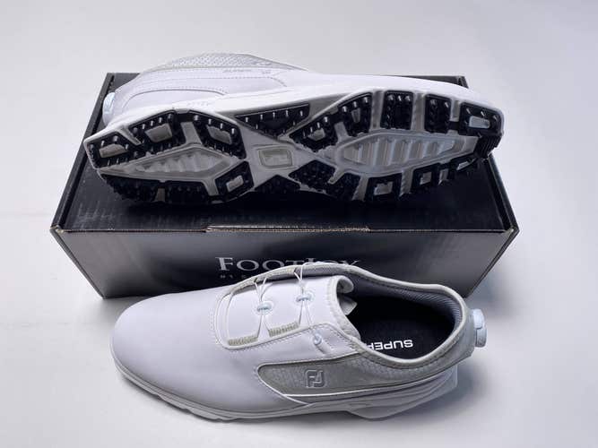 FootJoy Superlites XP BOA Golf Shoes White Men's SZ 9.5 (58091)