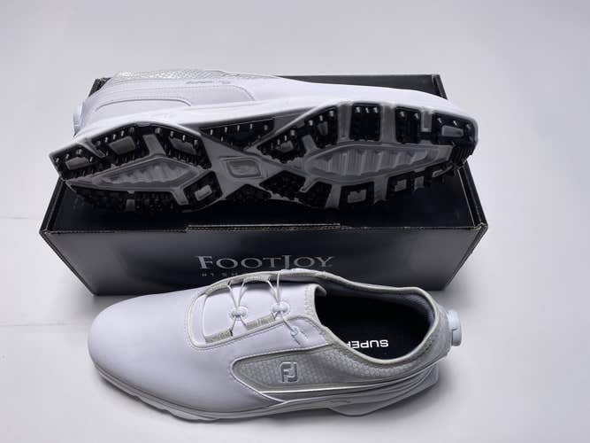 FootJoy Superlites XP BOA Golf Shoes White Men's SZ 11 (58091)