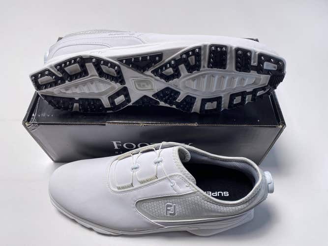 FootJoy Superlites XP BOA Golf Shoes White Men's SZ 11.5 (58091)
