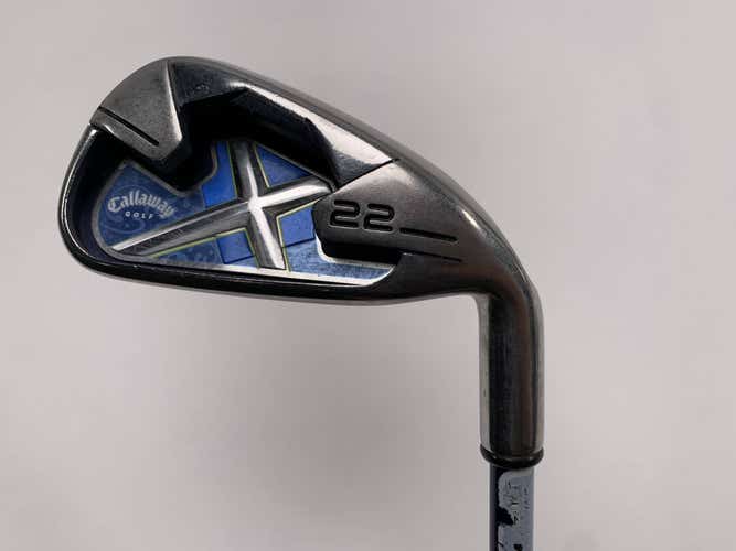 Callaway X-22 Single 6 Iron x Regular Graphite Mens RH Midsize Grip