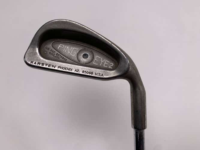 Ping Eye 2 Single 4 Iron Black Dot Karsten ZZ-Lite Regular Steel Mens RH