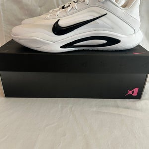 Women's A’One Aja Wilson white/black Size M 9.5 (W 11.0) Nike Shoes (New)