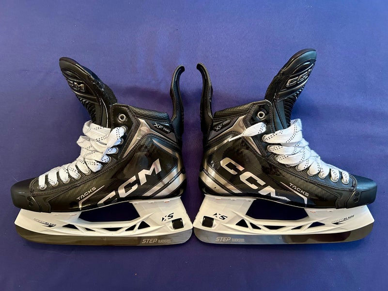 2024 CCM Tacks XF Pro Hockey Skates Tapered Width 9 (Used)