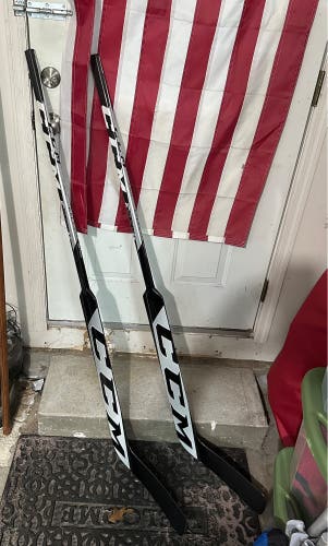 Senior CCM EFlex 5.5 Regular Goalie Stick 25" Paddle (New)