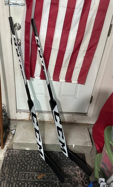 Senior CCM EFlex 5.5 Regular Goalie Stick 25" Paddle (New)