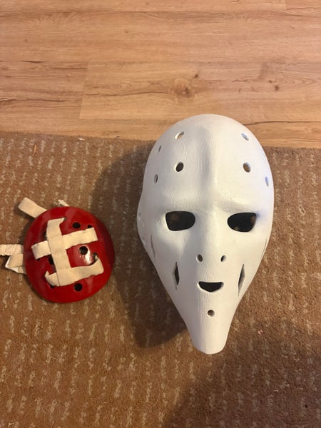 Vintage Fiberglass Jeff Sand goalie mask