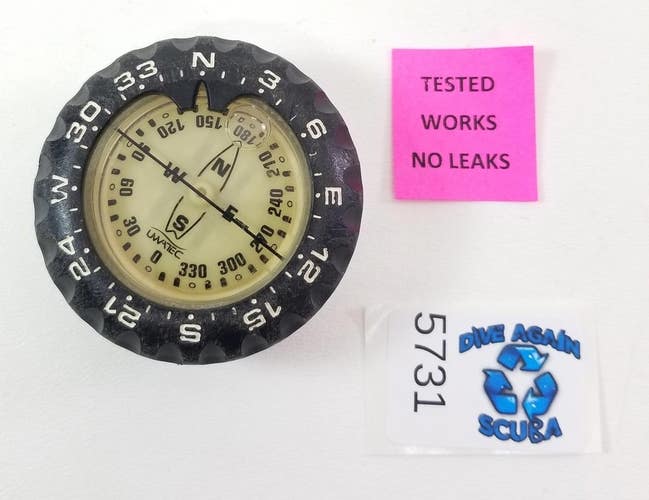 Uwatec / Scubapro Vintage Submersible Compass Puck Module Scuba Dive       #5731