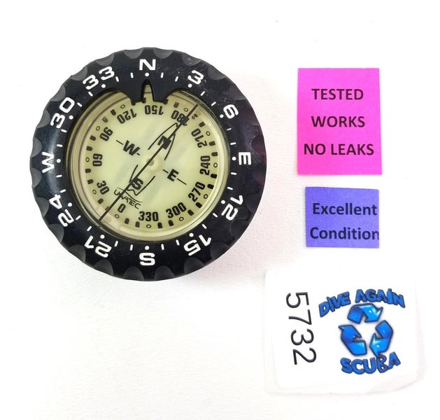 Uwatec / Scubapro Vintage Submersible Compass Puck Module Scuba Dive #5732