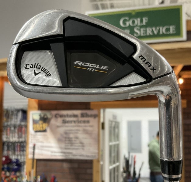 Callaway ROGUE ST MAX #8 Iron 36.5" Stiff Flex Steel Shaft Right-Hand USED
