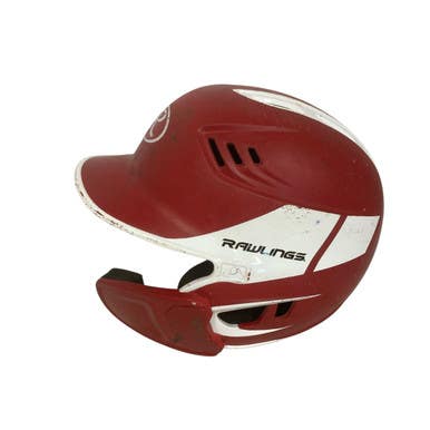 Used Rawlings R16 Batting Helmet No Mask Red M/L 11406-S000107909