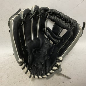 Used Wilson A05LB2111 BB/SB Glove LH Throw Black And Grey 11" 11855-S000194625
