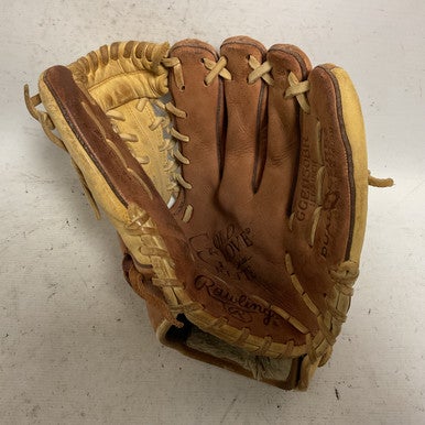 Used Rawlings GGE1150BR BB/SB Glove RH Throw Tan 11 1/2" 11855-S000194618