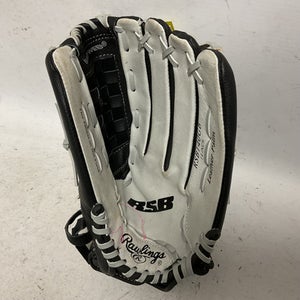 Used Rawlings RSB140GB BB/SB Glove RH Throw Black And Silver 14" 11855-S000194629