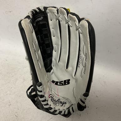 Used Rawlings RSB140GB BB/SB Glove RH Throw Black And Silver 14" 11855-S000194629
