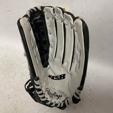 Used Rawlings RSB140GB BB/SB Glove RH Throw Black And Silver 14" 11855-S000194629
