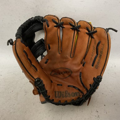 Used Wilson A0700 1786 BB/SB Glove RH Throw Brown And Black 11 1/2" 11855-S000194624