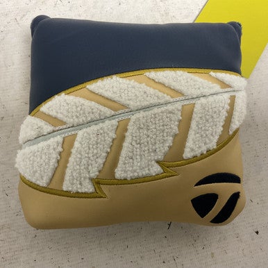 Used Taylormade QUEEN CITY SPIDER MALLET PUTTER COVER Golf Accessory Navy Blue 11855-S000194641