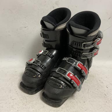 Used Nordica GPTJ Boys DH Ski Boot Black And Red 235 MP - J05.5 - W06.5 11855-S000194644
