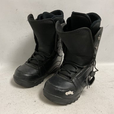 Used EVOL SNOWBOARD BOOTS Mens Snowboard Boots Black Senior 9 11855-S000194736