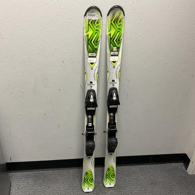 Used K2 MAMMOTH MTN JR Boys DH Ski/Binding White And Green 124 cm 11855-S000194742