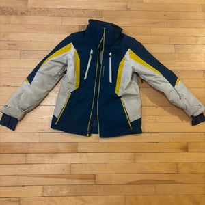 Blue Unisex Youth Large Obermeyer Jacket (Used)