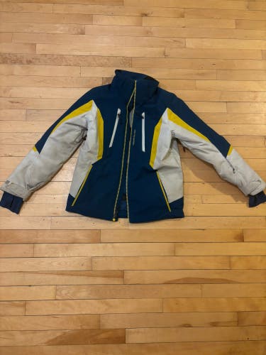Blue Unisex Youth Large Obermeyer Jacket (Used)