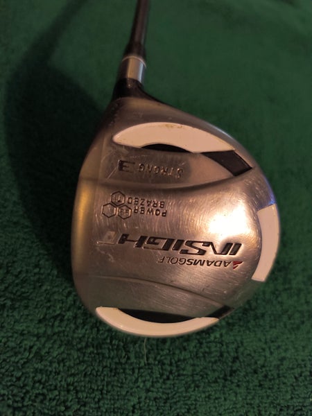 Men's Adams Insight Right Handed Fairway Wood Stiff Flex 3 Wood (Used)