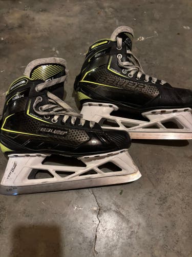 2021 Bauer GSX Hockey Goalie Skates Regular Width Size 6.5 (Used)