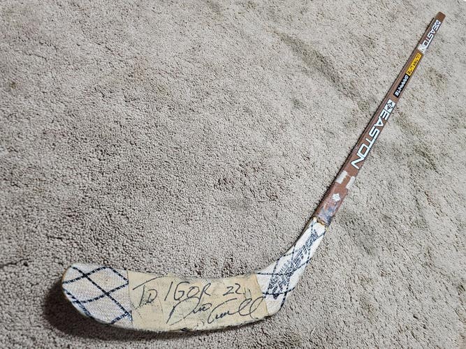 DINO CICCARELLI 94'95 Signed Detroit Red Wings Game Used Hockey Stick NHL COA