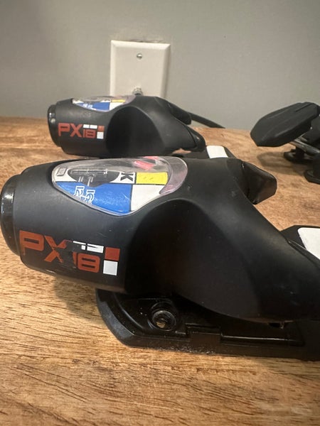 Look PX 18 Racing Ski Bindings Max Din 18 (Used)