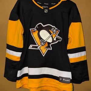 Fanatics Breakaway NHL Pittsburgh Penguins Youth Boys Jersey Size L/XL Used Pre Owned Good Condition