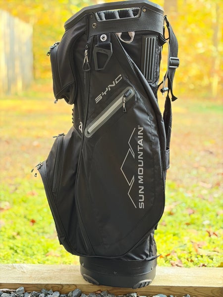 Sun Mountain Sync Cart Bag Excellent Condition