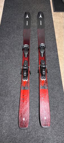 180 cm Atomic Maverick 95 ti Skis With Bindings (Used)