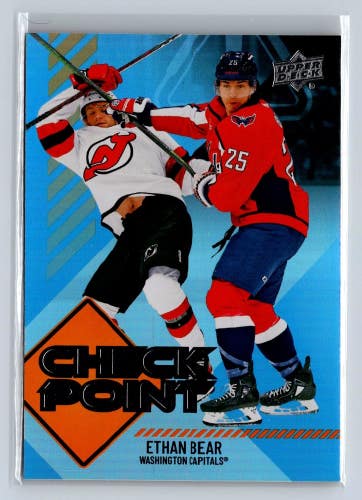 Ethan Bear Capitals 2024-25 Upper Deck Series 1 Checkpoint Insert #CP-1