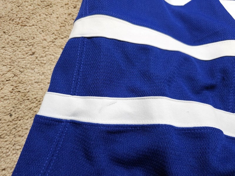 ILYA SAMSONOV 23'24 Toronto Maple Leafs Photomatched PO Game Worn Hockey Jersey