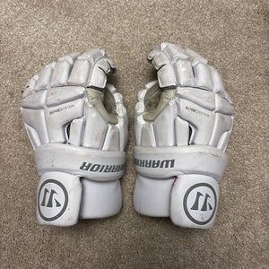 Warrior Burn Lacrosse Gloves Medium (Used)