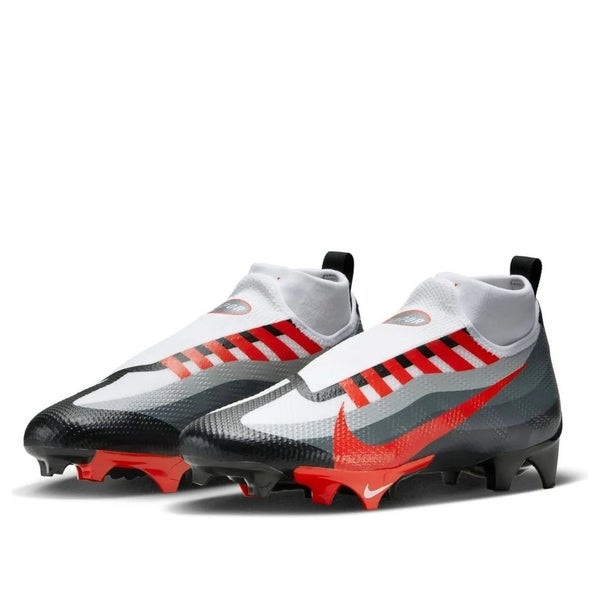 Nike Vapor Edge Pro 360 DV0778-004 Mens Black Team Orange Football Cleats FL4248