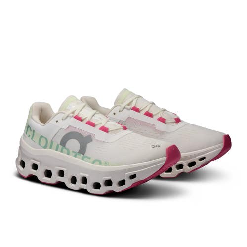 On Cloudmonster 61.97725 Sneakers Women's US 9 White Lima Running Shoes FL4265