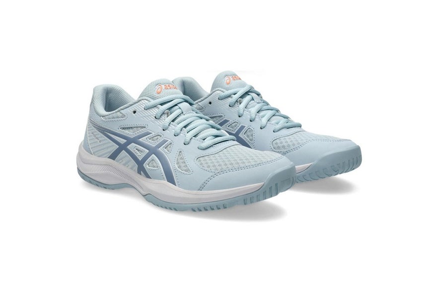 Asics Upcourt 6 1072A107-020 Sneaker Women 5.5 Cool Gray Volleyball Shoes FL4262