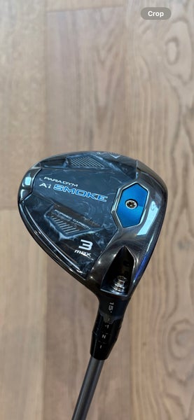 2024 Callaway Paradym Ai Smoke Max Left Hand Fairway Wood Extra Stiff Flex 3 Wood (Used)