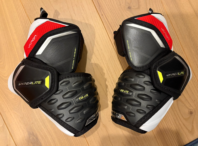 Intermediate Medium Bauer Vapor Hyperlite Elbow Pads Pro Stock (New)