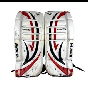 22" Vaughn Velocity V5 Goalie Leg Pads (Used)