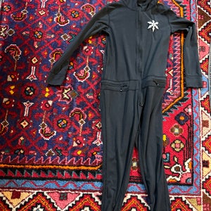 Black Small / Medium Kids Unisex Base Layer Ninja Suit (Used)