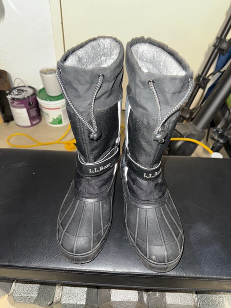Black Unisex Youth LL Bean Boots (Used)