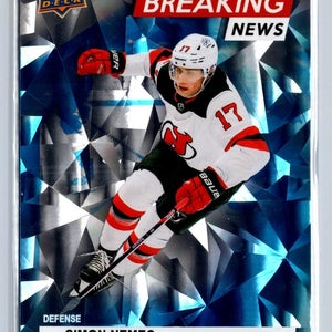 Simon Nemec Devils 2024-25 Upper Deck Series 1 Breaking News Insert #BN-30