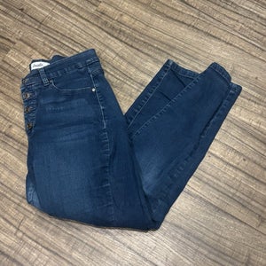 Angels Forever Young Jeans Women Size 12 Inseam 28 Distressed See Details