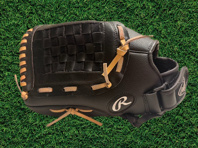 SidelineSwap Listing: Rawlings RSB 13” Softball Glove – Basket Web – Just Conditioned – Excellent