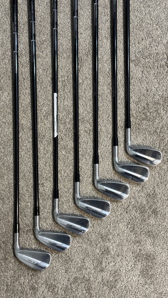 2025 TaylorMade P790 Irons (5-A) – Mitsubishi Chemical Graphite Regular Flex – Brand New